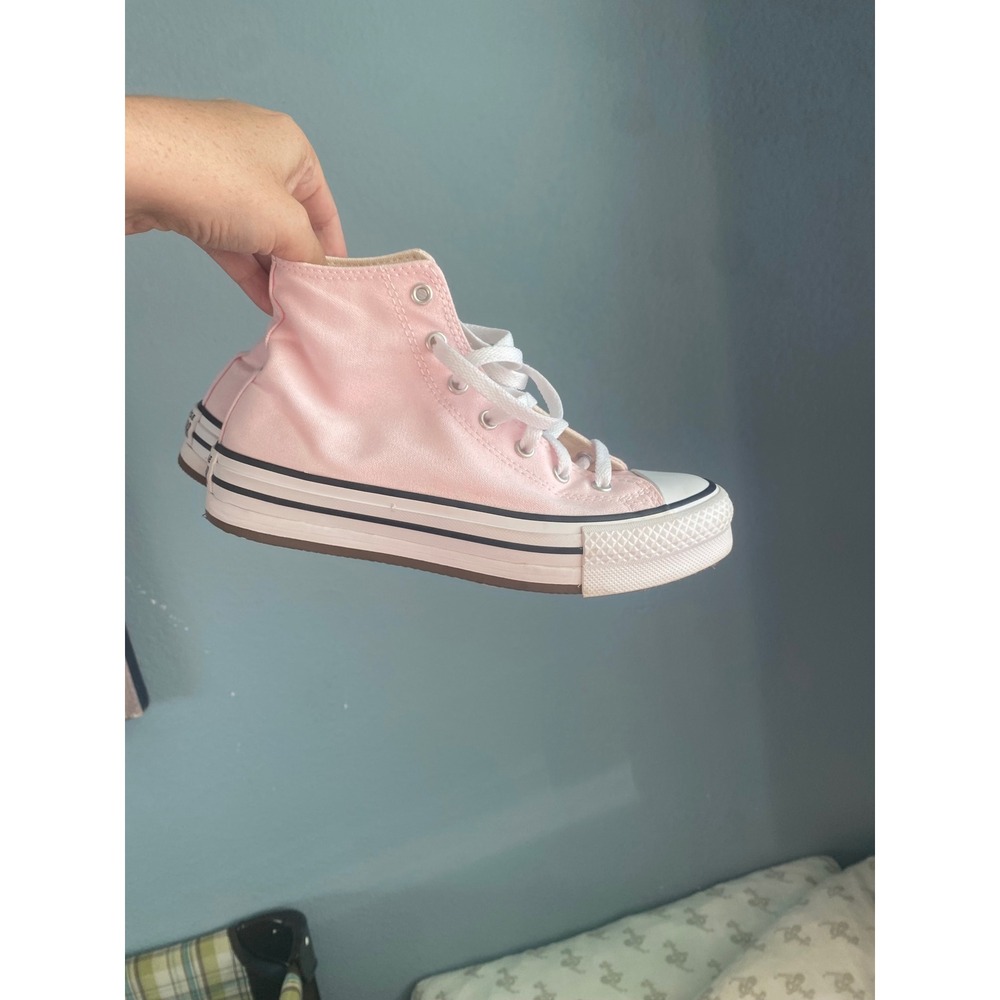 Converse Chuck Taylor All Star High Top Sneakers Pink Canvas Shoes